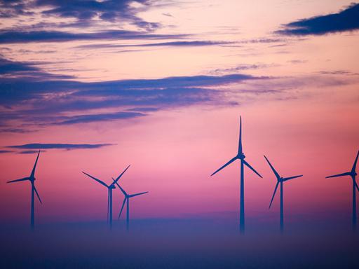 Windräder in Deutschland