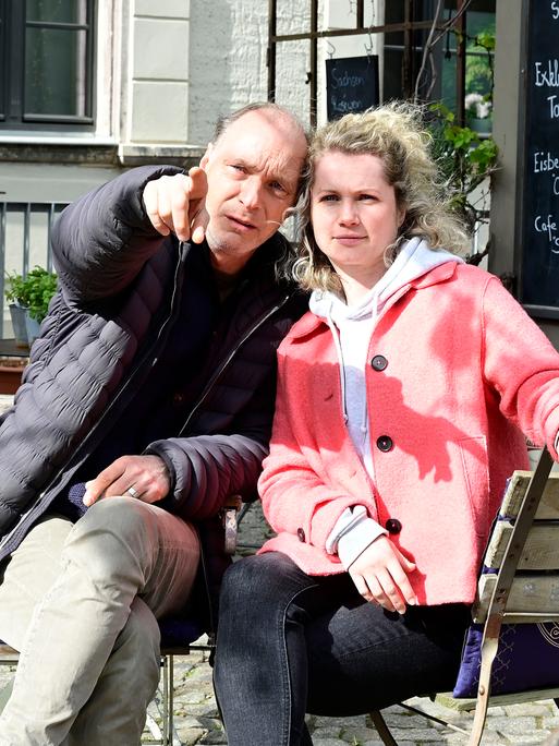  Das Team des Dresdner "Tatort": Martin Brambach und Cornelia Gröschel.
