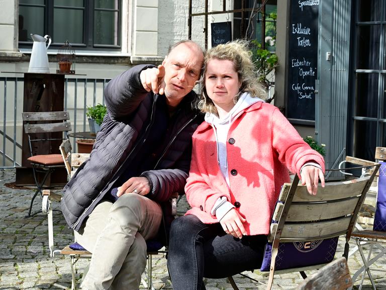  Das Team des Dresdner "Tatort": Martin Brambach und Cornelia Gröschel.