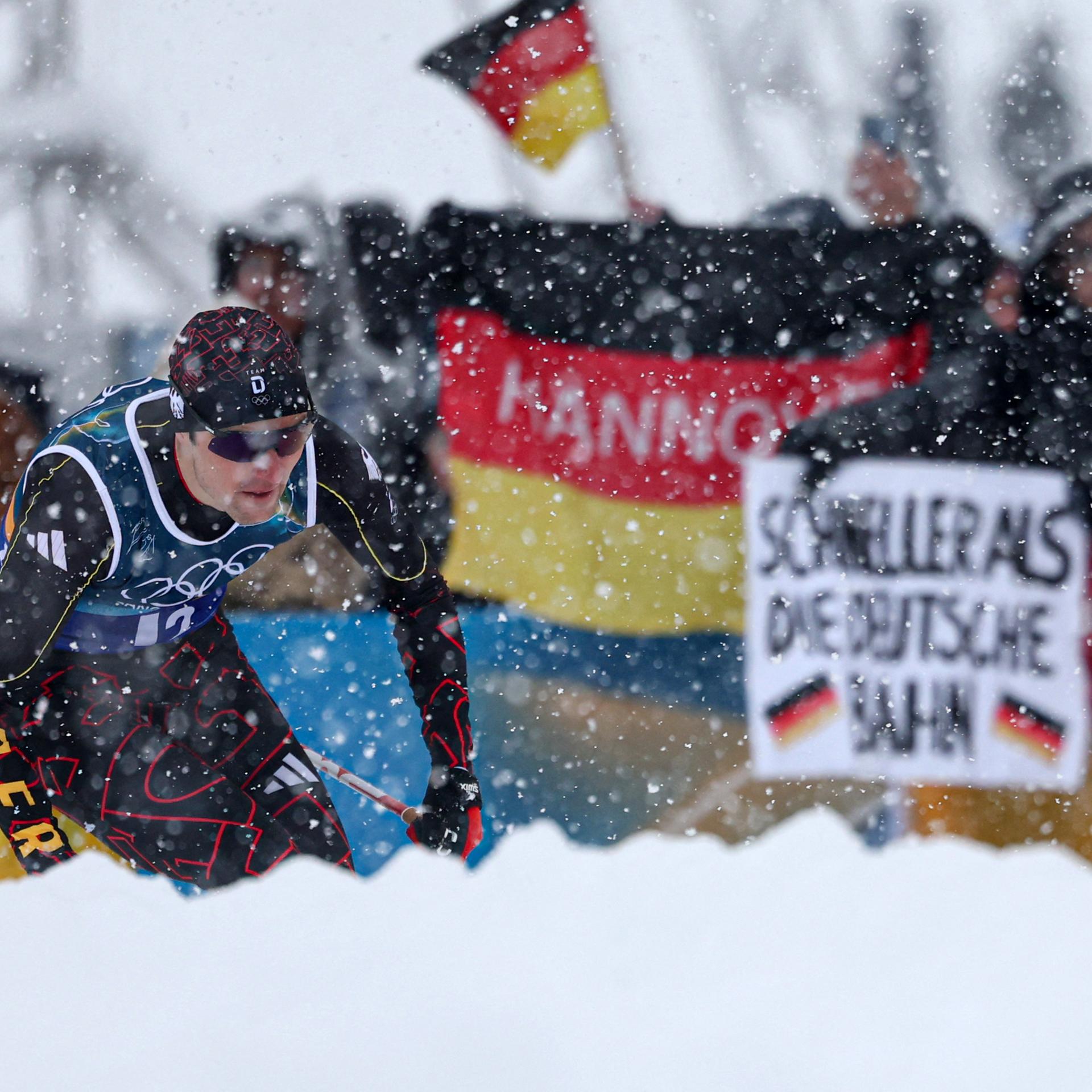 Olympia - Deutsche Nordische Kombinierer verpassen Medaille