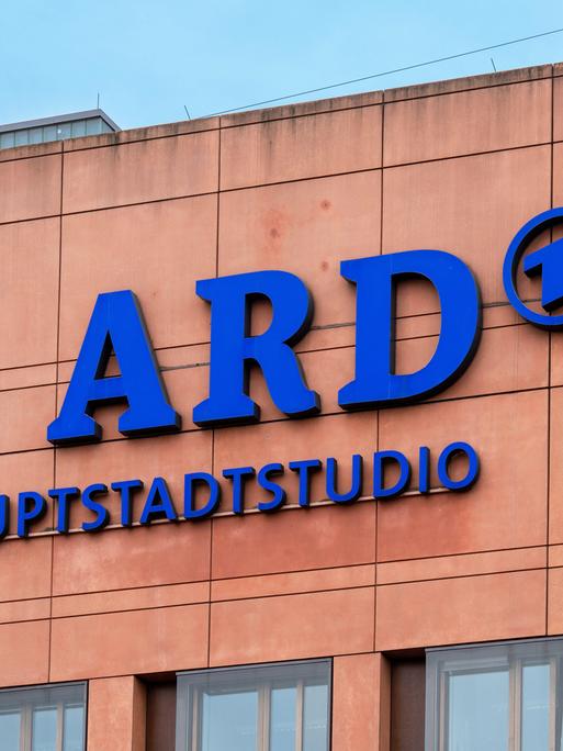 Das Hauptstadtstudio der ARD in Berlin Mitte.