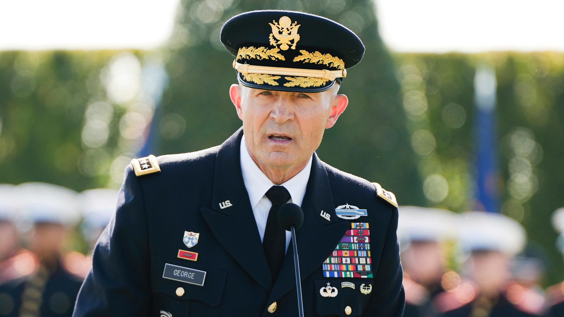 Der bisherige Generalstabschef der Armee, General Randy George, im September 2025
