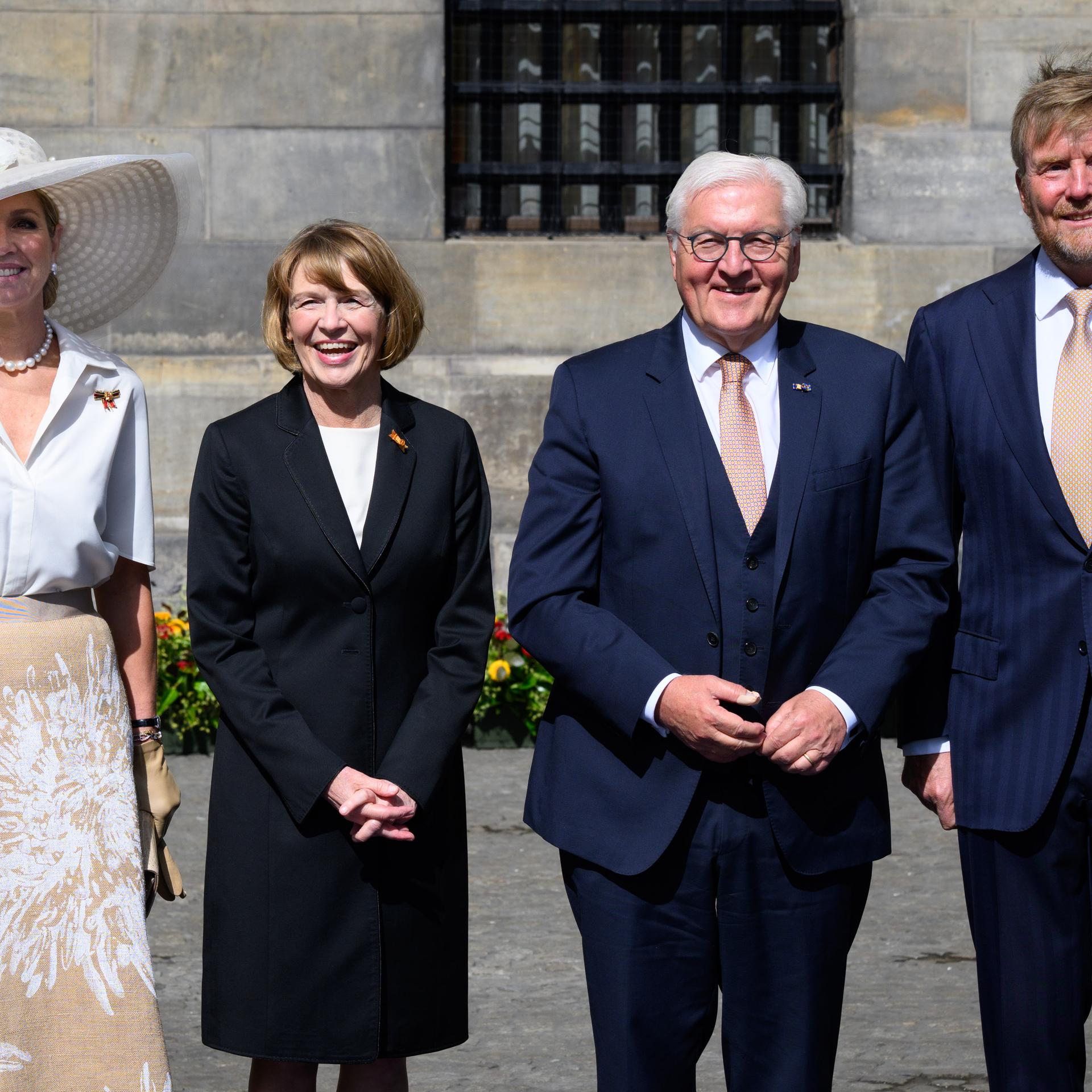 Staatsbesuch - Bundespräsident Steinmeier vom Köni