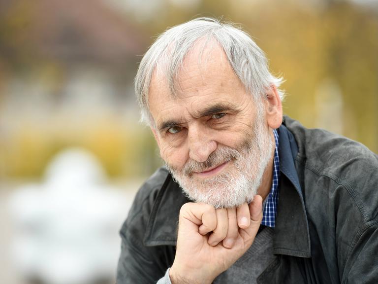 - 27.10.2015 Der Komponist Helmut Lachenmann aufgenommen in der Musikhochschule Karlsruhe27 10 2015 the Composer Helmut Lachenmann Date in the Academy of Music Karlsruhe