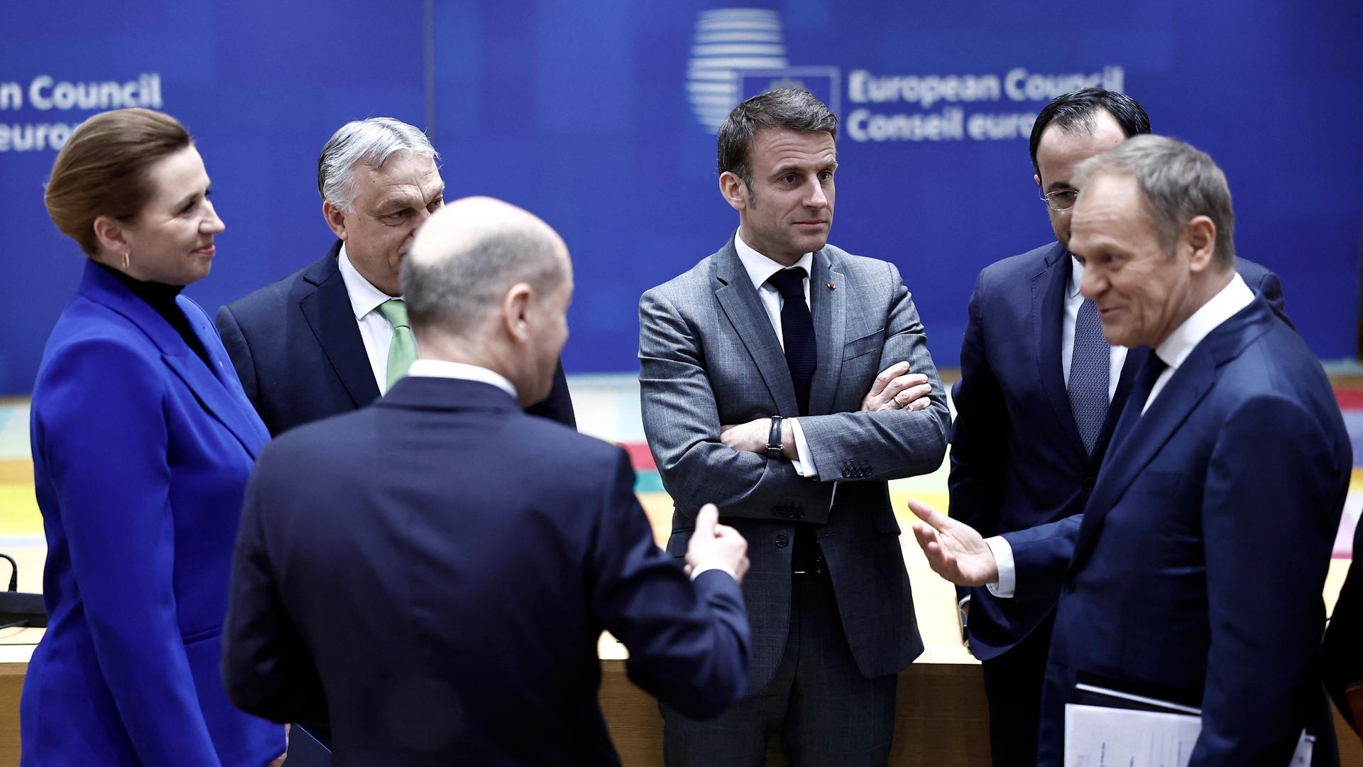Staats- und Regierungschefs sprechen in Brüssel vor dem EU-Gipfel