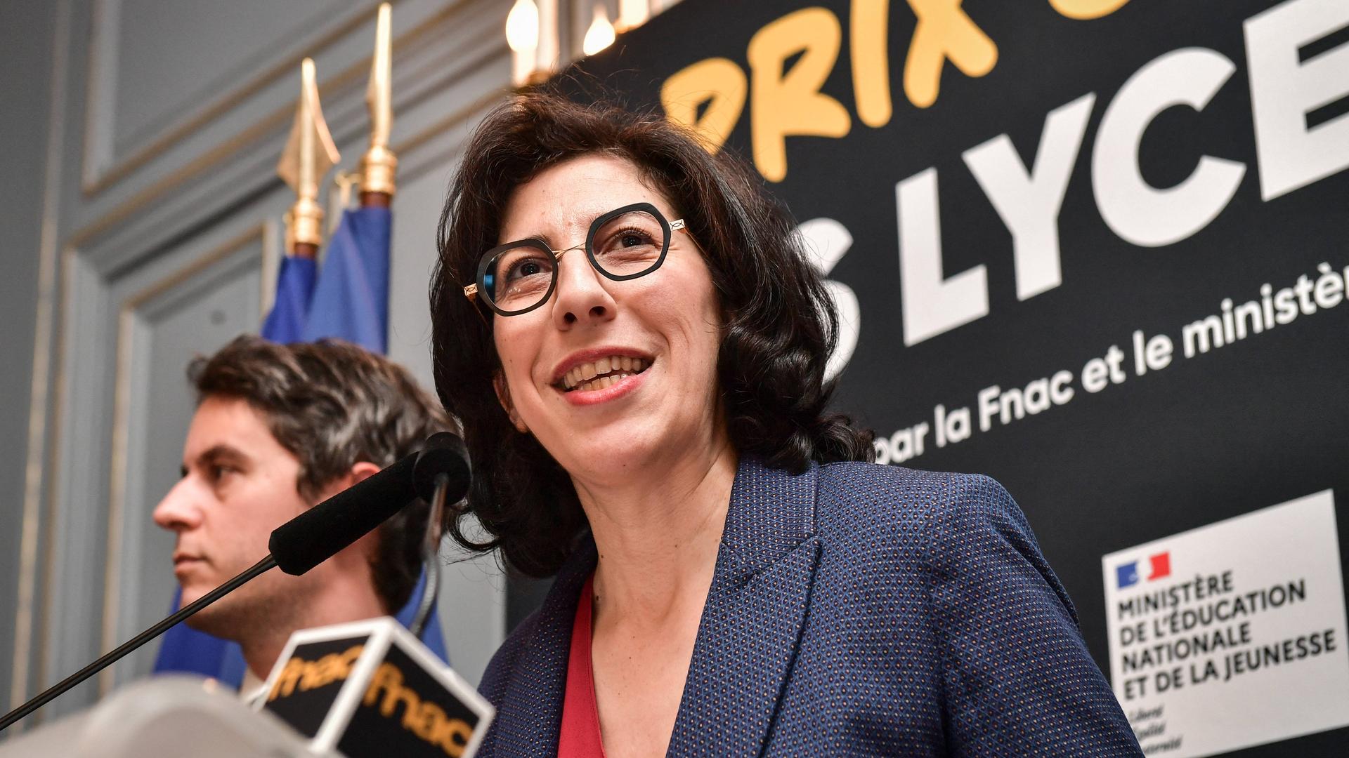 Die französische Kulturministerin, Rima Abdul-Malak Die französische Kulturministerin, Rima Abdul-Malak
