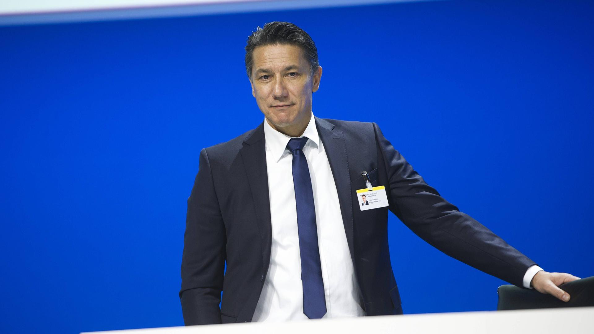 Tekin Nasikkol, Aufsichtsratsmitglied und Vorsitzender des Gesamtbetriebsrats der Thyssenkrupp Steel Europe AG. Tekin Nasikkol, Aufsichtsratsmitglied und Vorsitzender des Gesamtbetriebsrats der Thyssenkrupp Steel Europe AG.