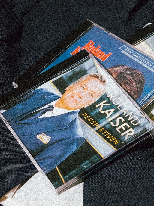 Das Bild zeigt das Cover einer CD des Sängers Roland Kaiser.