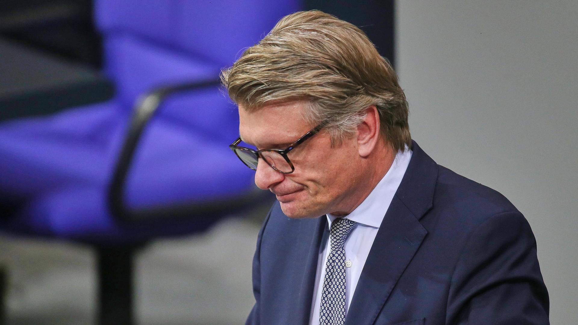 Thomas Bareiß, CDU, spricht im Bundestag.