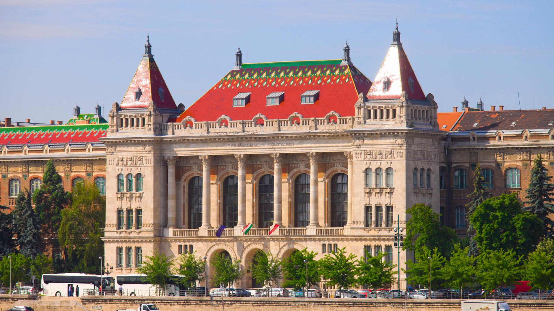 Das Bild zeigt das Hauptgebäude der Budapest University of Technology and Economics. Das Bild zeigt das Hauptgebäude der Budapest University of Technology and Economics.