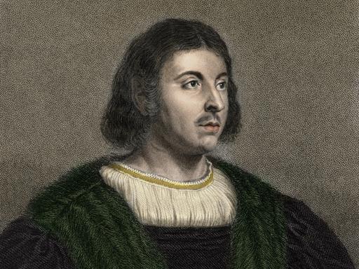 Porträt des italienischen Dichters Giovanni Boccaccio (1313-1375)
