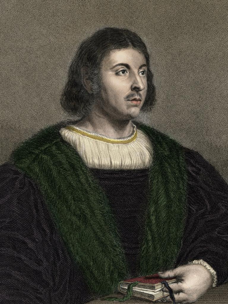 Porträt des italienischen Dichters Giovanni Boccaccio (1313-1375)