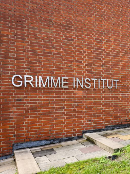 Die Ziegelstein-Fassade des Grimme-Instituts ins Marl