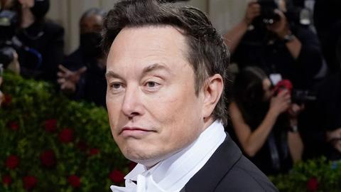 Elon Musk attends The 2022 Met Gala Celebrating ""In America: An Anthology of Fashion"" at The Metropolitan Museum of Art on May 02, 2022 in New York City, Credit:Avalon.
