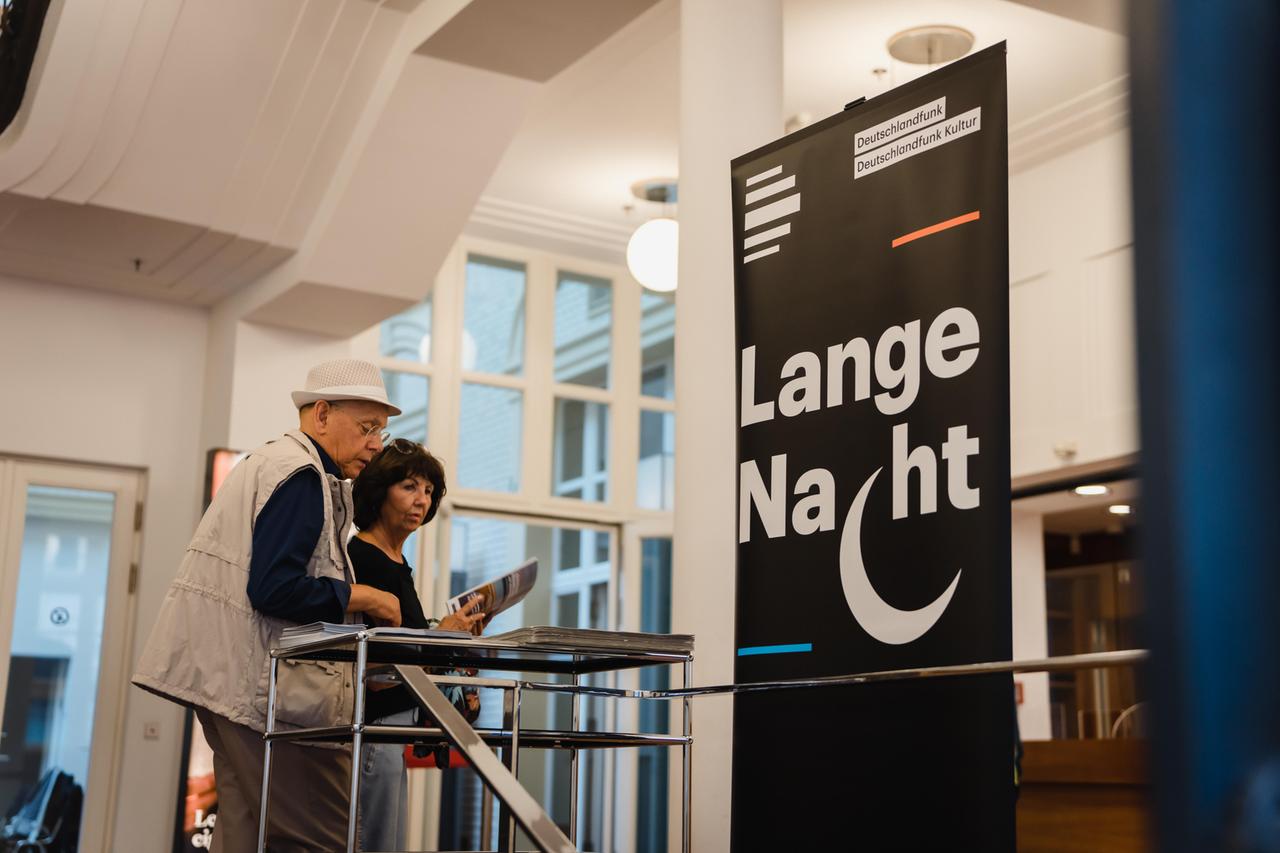 Das Gespräch über Richard Wagner fand im FAZ Atrium in Berlin statt.