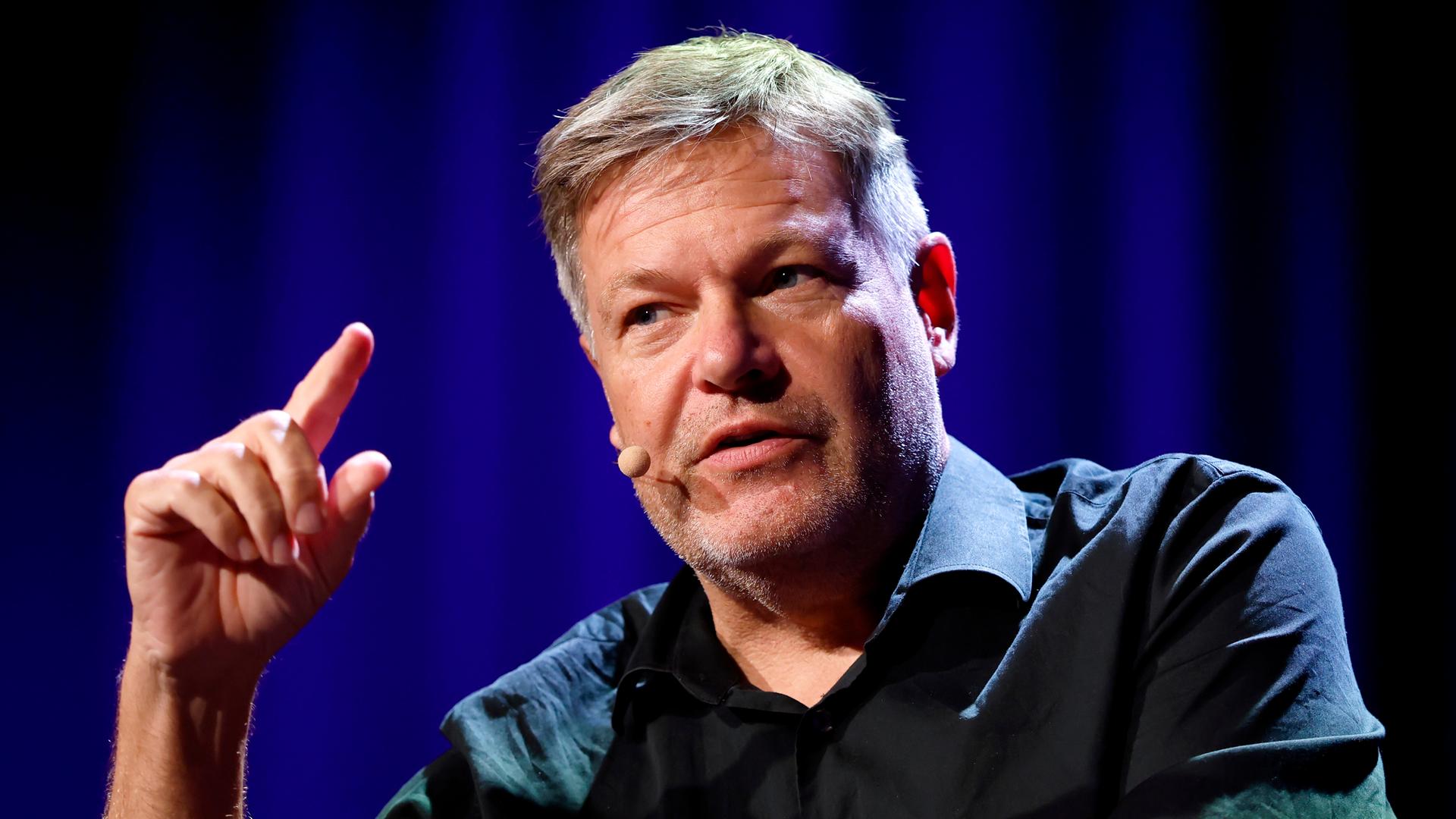 Der Politiker und Autor Robert Habeck 