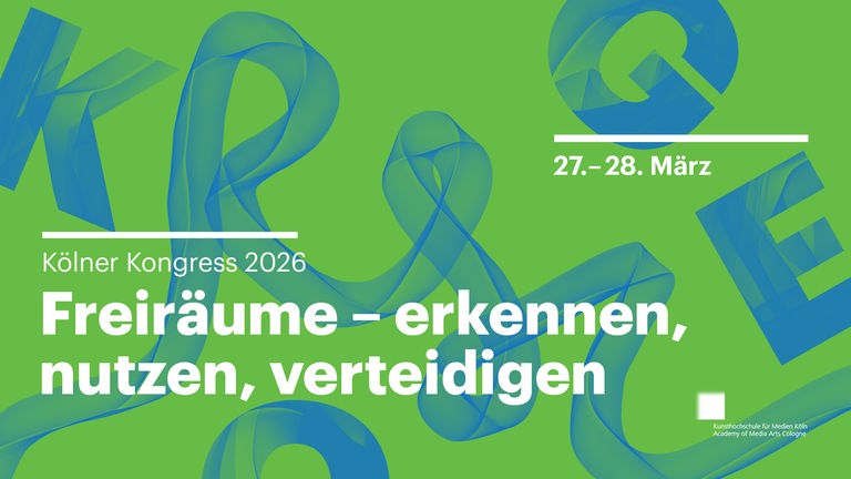 Kölner Kongress 2026: Kölner Kongress – Freiräume – erkennen, nutzen, verteidigen – Erzählen in den Medien (27. bis 28. März 2026) Kölner Kongress 2026: Kölner Kongress – Freiräume – erkennen, nutzen, verteidigen – Erzählen in den Medien (27. bis 28. März 2026)