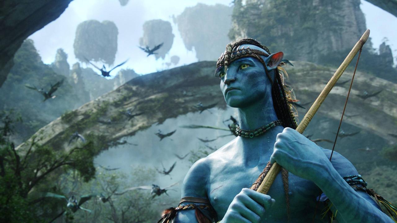 Filmszene mit Sam Worthington als Nani in Avatar (2009).