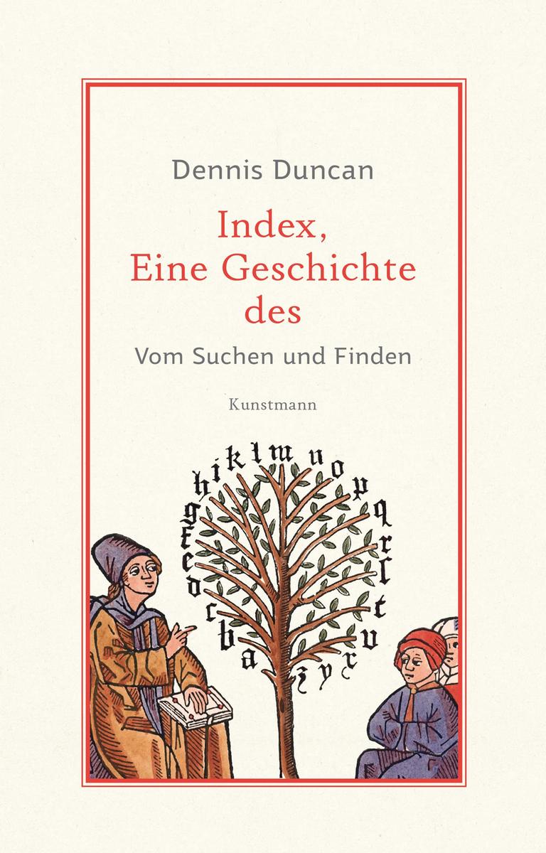 Das Cover zeigt auf einer mittelalterlichen Illustration zwei Gelehrte um einen Baum, an dem Buchstaben wachsen. Das Cover zeigt auf einer mittelalterlichen Illustration zwei Gelehrte um einen Baum, an dem Buchstaben wachsen.