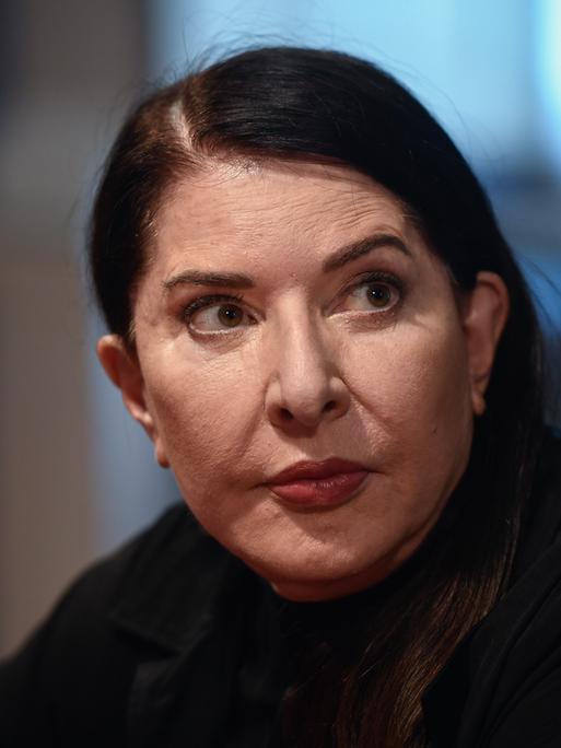 die serbische Aktionskünstlerin Marina Abramovic