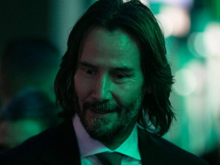 December 16, 2021, Toronto, ON, Canada: Keanu Reeves arrives for the Canadian premiere of The Matrix Resurrections at T