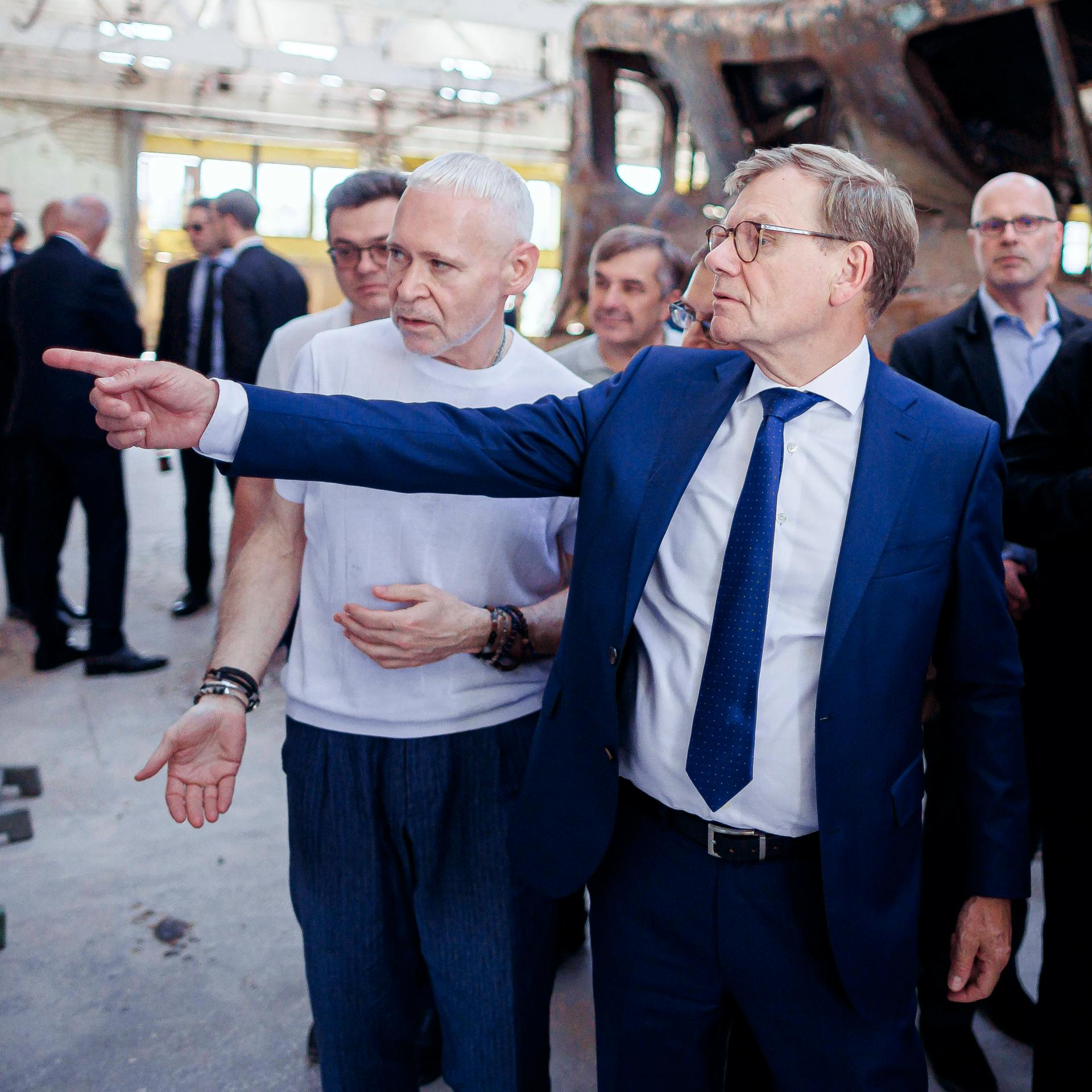 Besuch in Charkiw - Wadephul dringt auf mehr Unterstützung für die Ukraine