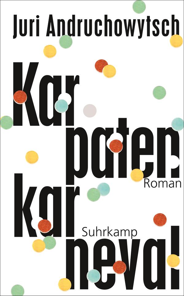 Das Cover des Buches "Karpatenkarneval" von Juri Andruchowytsch.