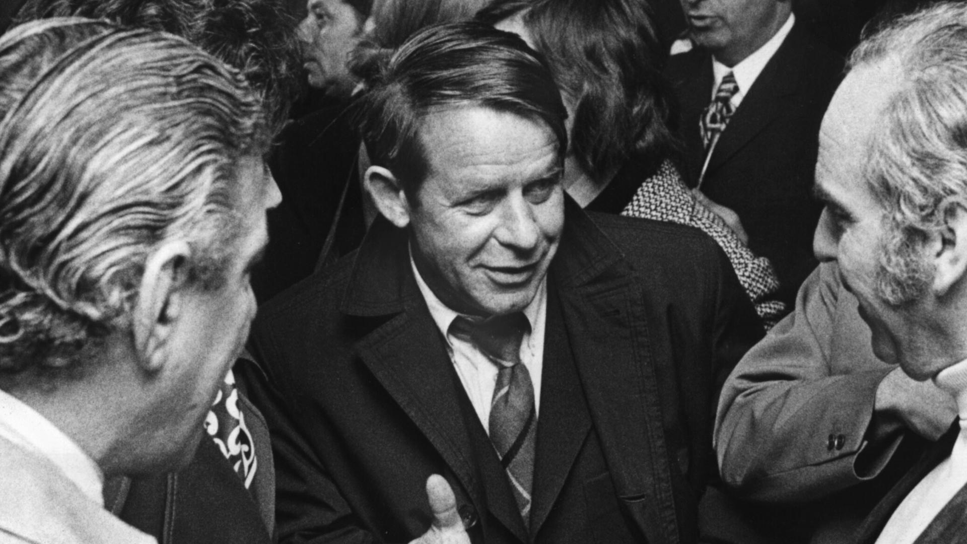 Siegfried Lenz auf der Frankfurter Buchmesse 1971