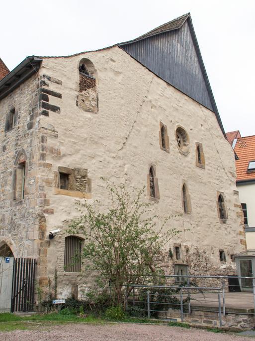 Die Alte Synagoge in Erfurt. 