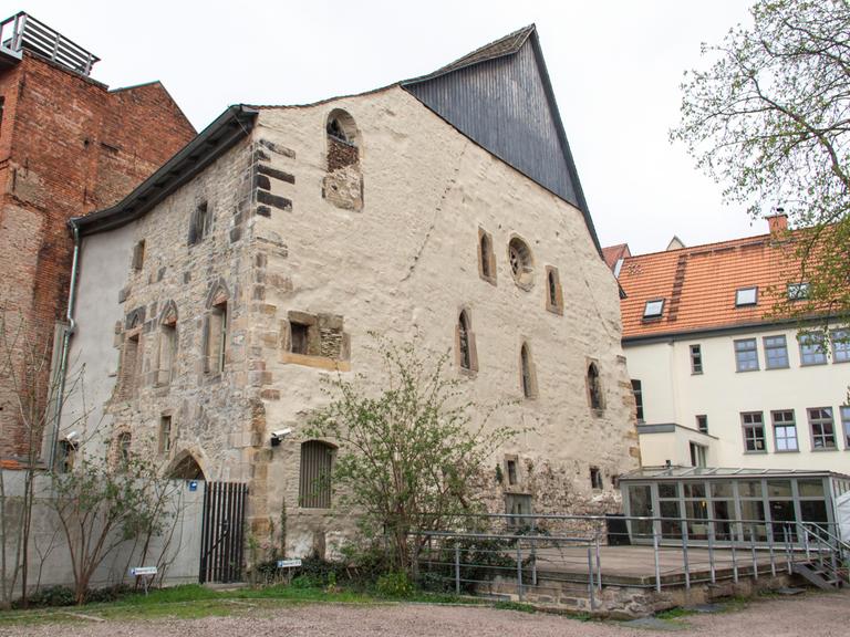 Die Alte Synagoge in Erfurt. 