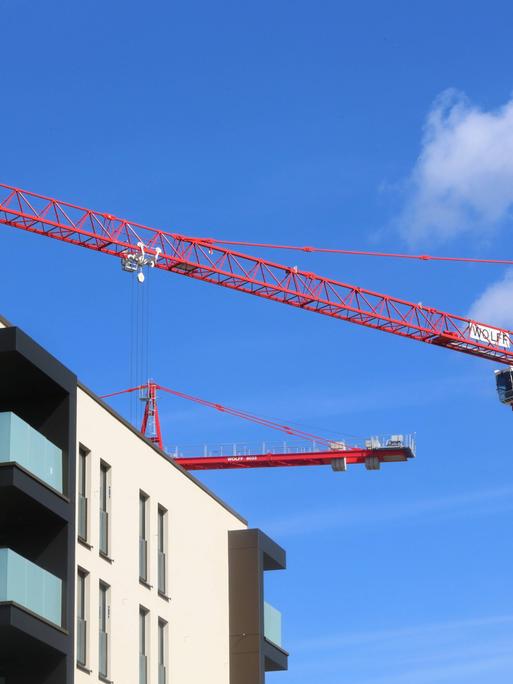 Ein Projekt des sozialen Wohnungsbaus in Rostock.