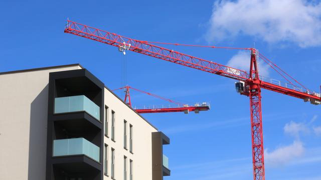 Ein Projekt des sozialen Wohnungsbaus in Rostock.