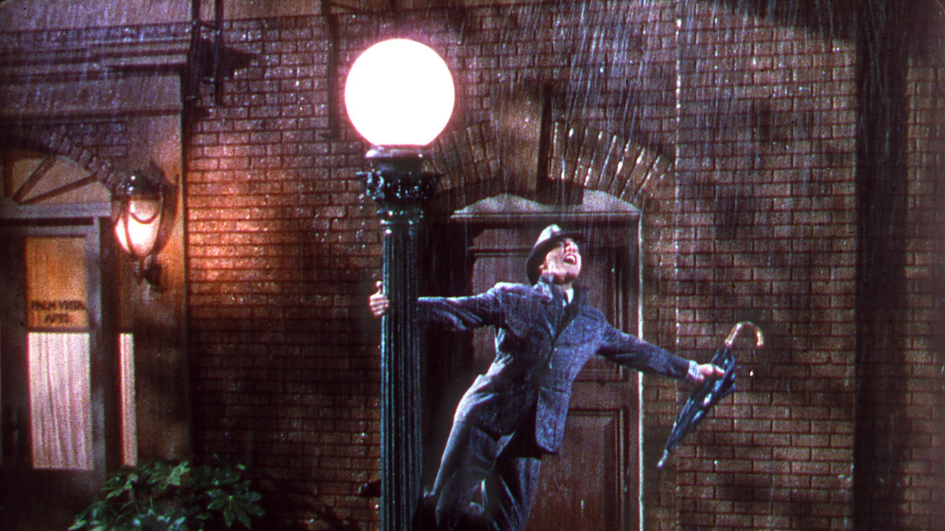 Gene Kelly in "Singin' in the Rain" - Stanley Donens Filmmusical von 1952