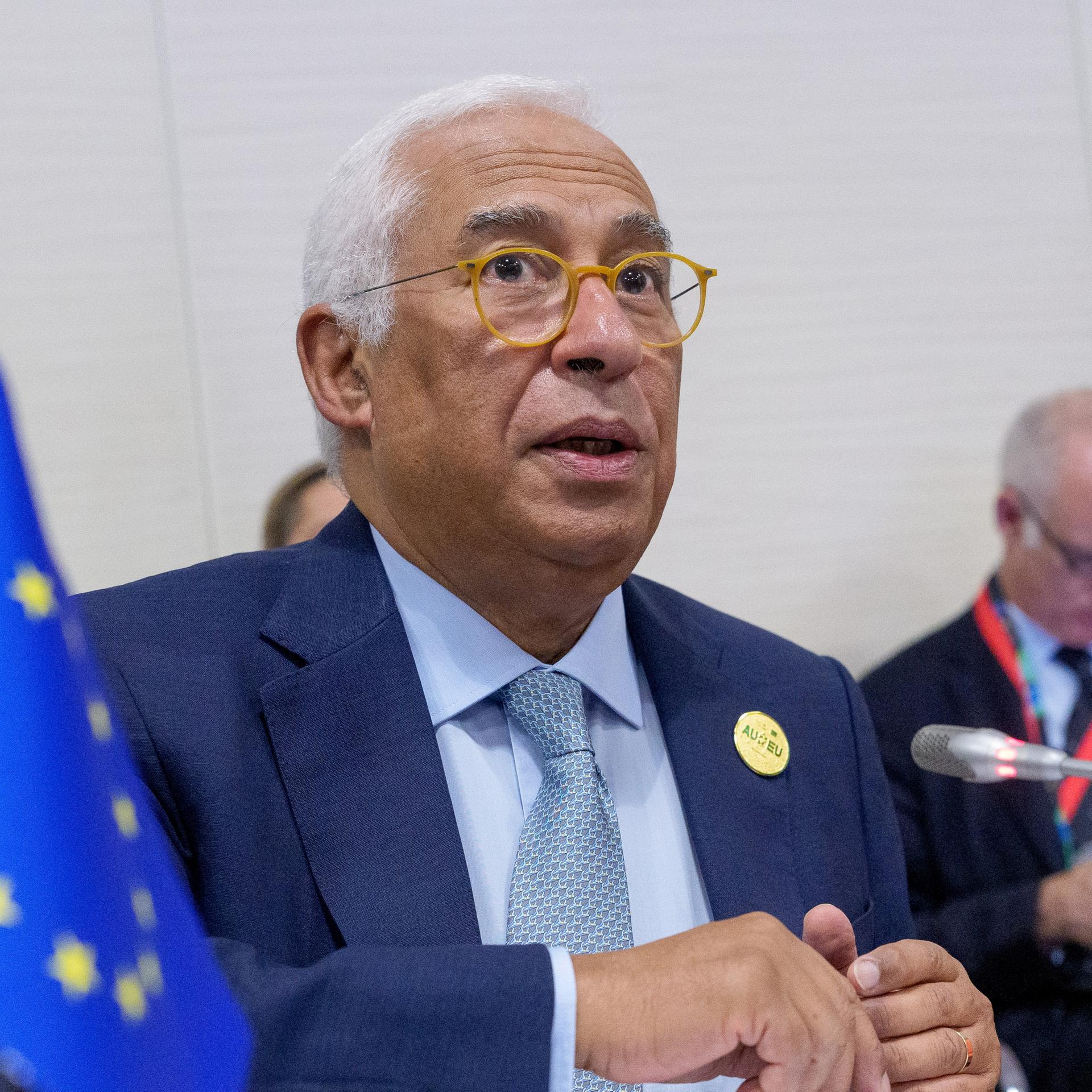 Luanda: António Costa, Präsident des Europäischen Rates, nimmt an einem Vortreffen der EU-Regierungschefs vor dem EU-Afrika-Gipfel teil.