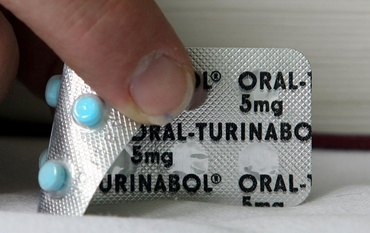 Eine Aufnahme von Oral-Turinabol-Tabletten