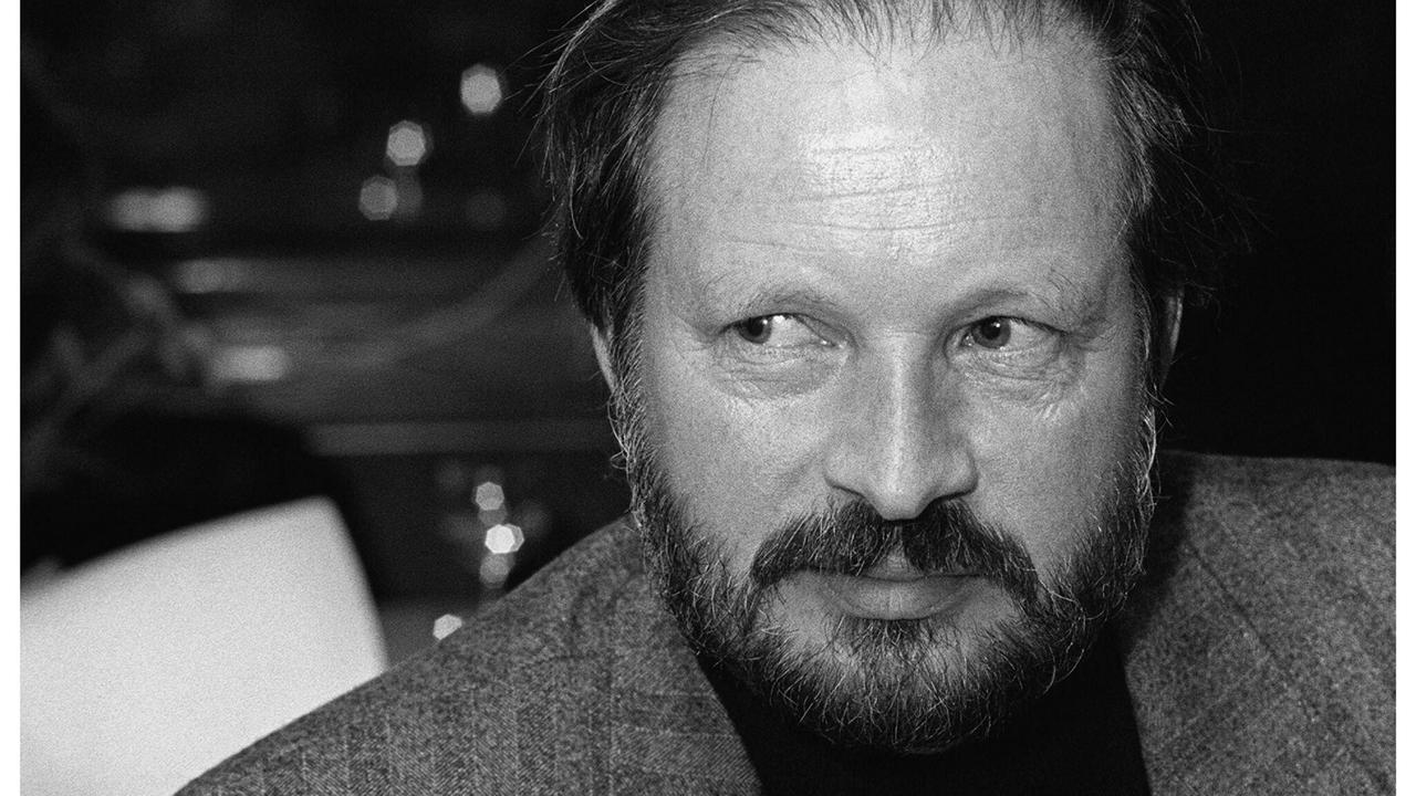 Gerold Spaeth, Schweizer Schriftsteller, aufgenommen im Oktober 1987 in Rapperswil