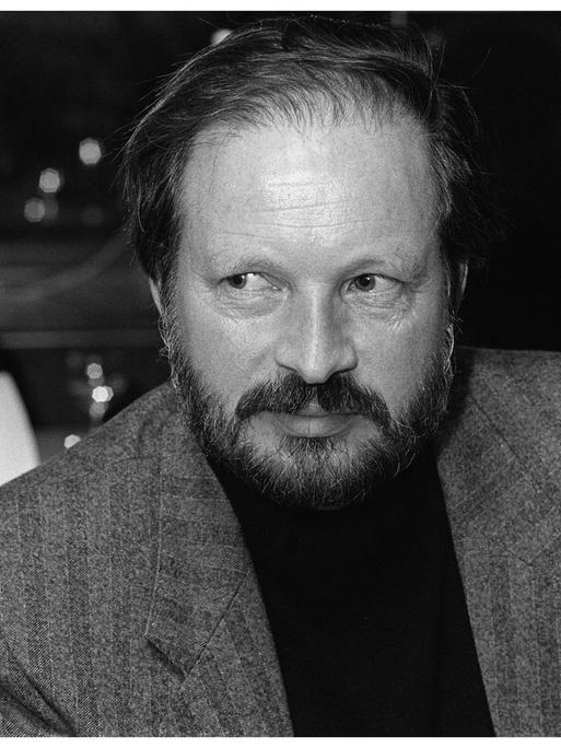 Gerold Spaeth, Schweizer Schriftsteller, aufgenommen im Oktober 1987 in Rapperswil