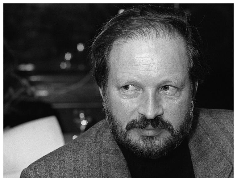 Gerold Spaeth, Schweizer Schriftsteller, aufgenommen im Oktober 1987 in Rapperswil