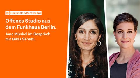 Gilda Sahebi und Jana Münkel aus dem Funkhaus Berlin