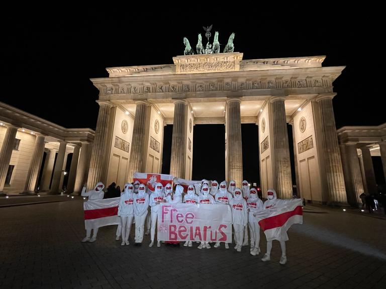 Der Freie Chor aus Belarus in Berlin im November 2021