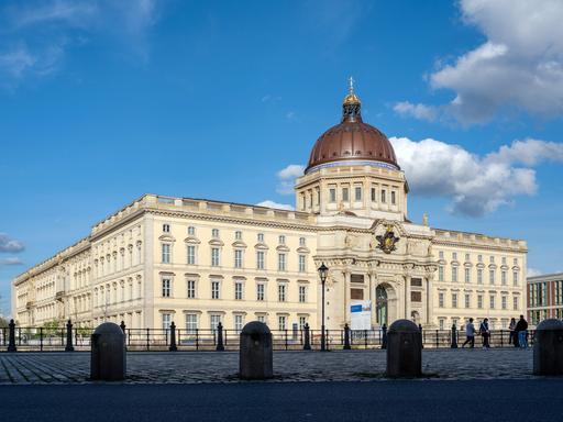 Hauptportal des wiederaufgebauten Berliner Stadtschlosses.