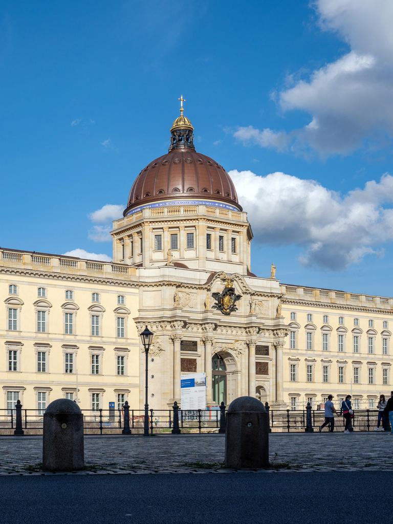 Hauptportal des wiederaufgebauten Berliner Stadtschlosses.