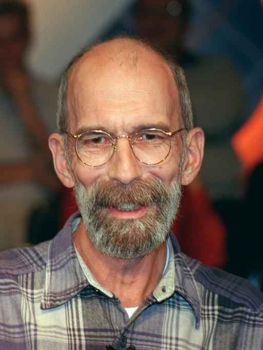Rik de Lisle, früherer Kultmoderator des Radiosenders RIAS und Medienberater, aufgenommen am 21.10.2001 in einer Talkshow in Berlin.