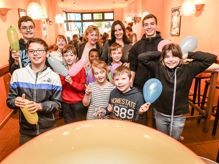 Kinder und Jugendliche des St.-Vinzenz-Heims in Bochum