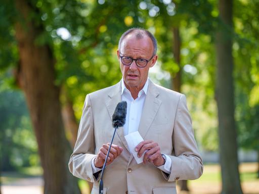 Friedrich Merz, CDU-Bundesvorsitzender und CDU/CSU-Fraktionsvorsitzender im Bundestag.