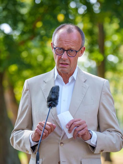 Friedrich Merz, CDU-Bundesvorsitzender und CDU/CSU-Fraktionsvorsitzender im Bundestag.