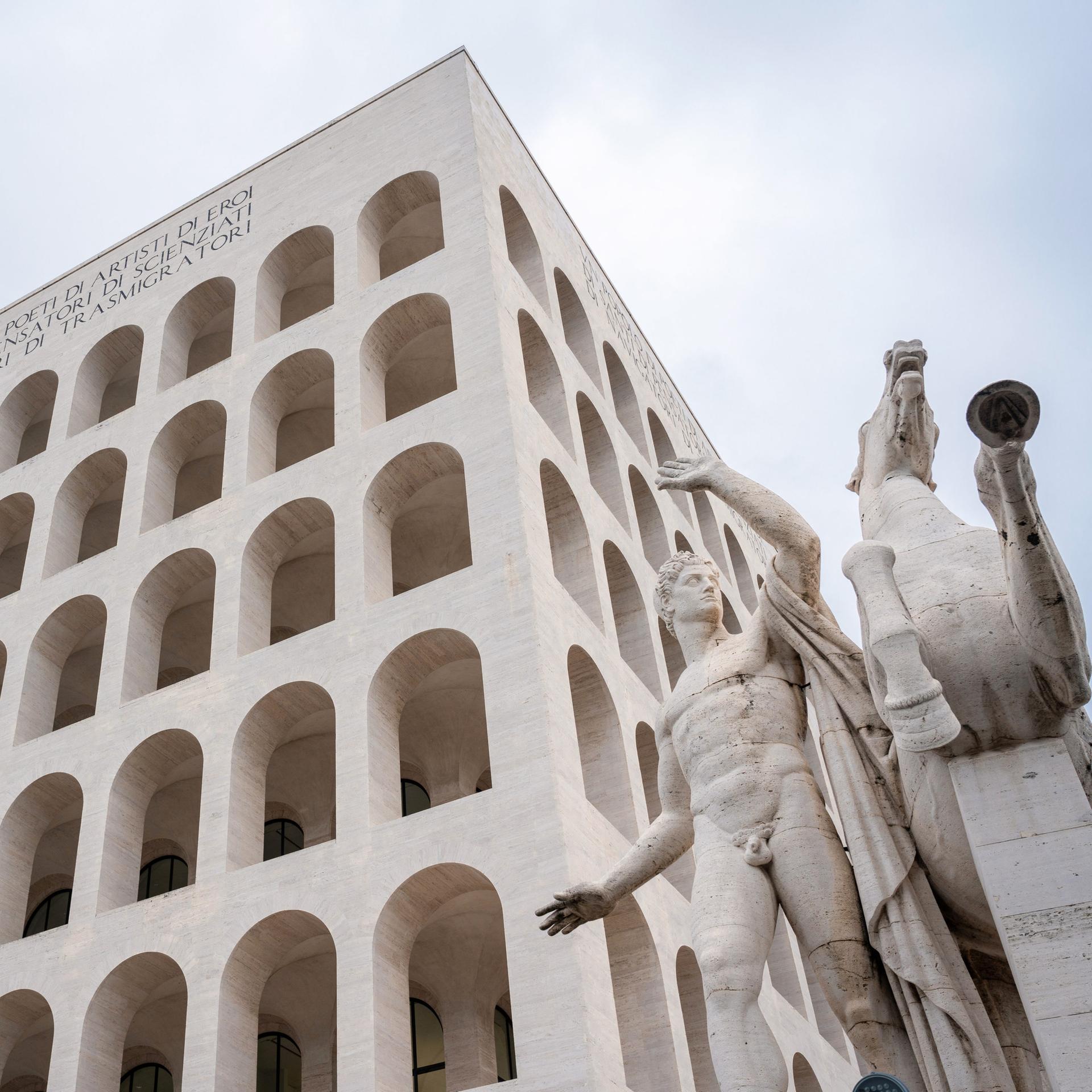Der Palazzo della Civiltà Italiana in Rom