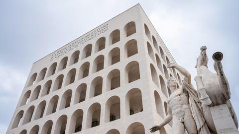 Der Palazzo della Civiltà Italiana in Rom