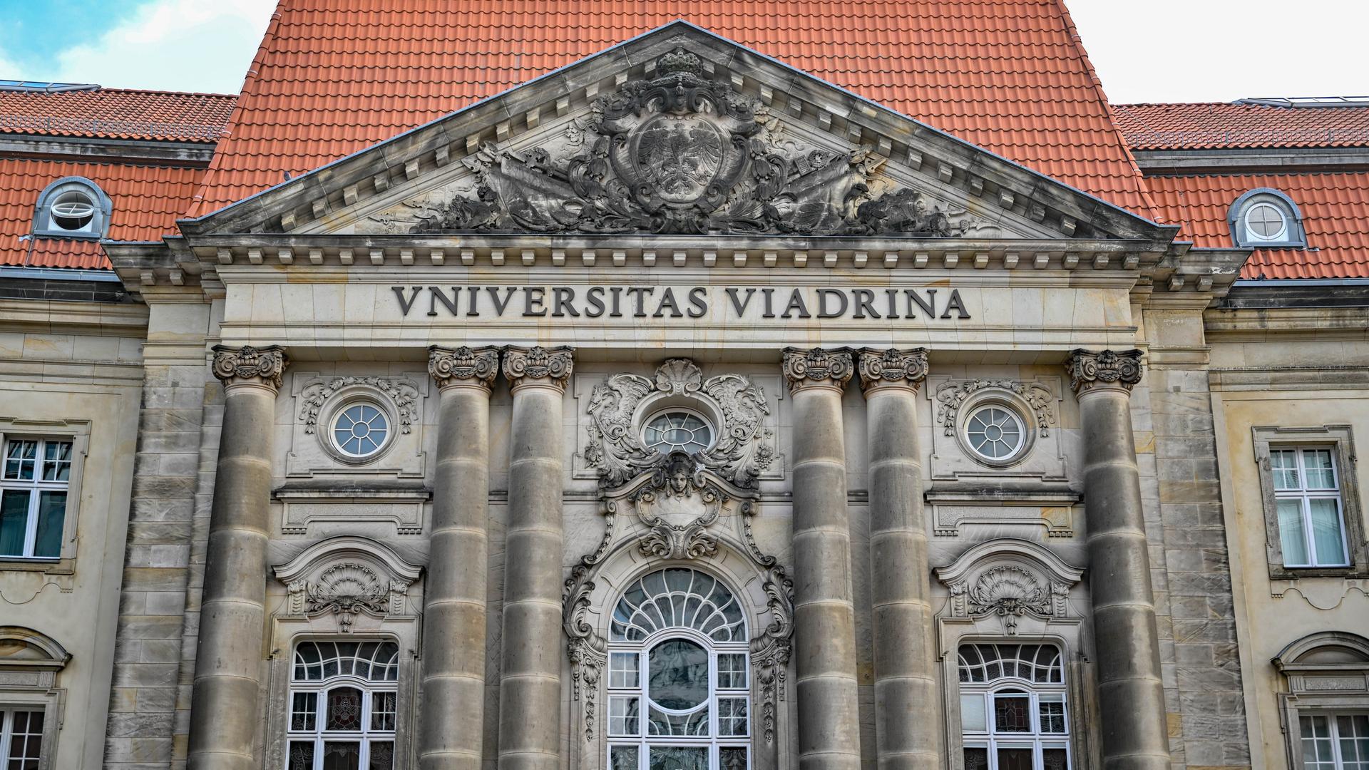 Das Hauptgebäude der Europa-Universität Viadrina