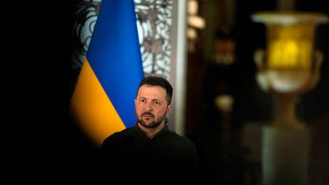Der ukrainische Präsident Wolodymyr Selenskyj 